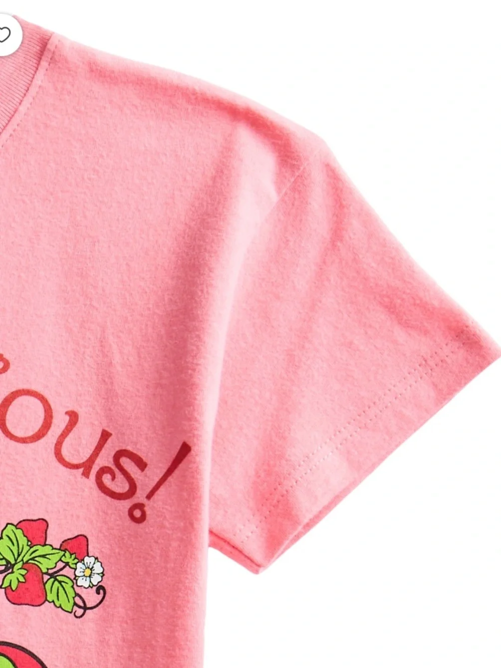 Strawberry Shortcake Toddler Girls Graphic Crewneck Tee Shirt 5T NWT